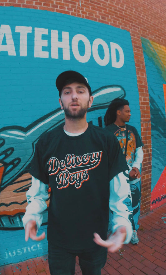 Delivery Boys Black T-Shirt